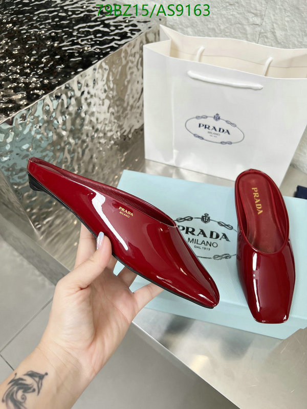 Women Shoes-Prada Code: AS9163 $: 79USD