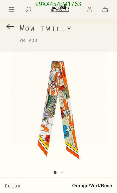 Scarf-Hermes Code: EM1763 $: 29USD