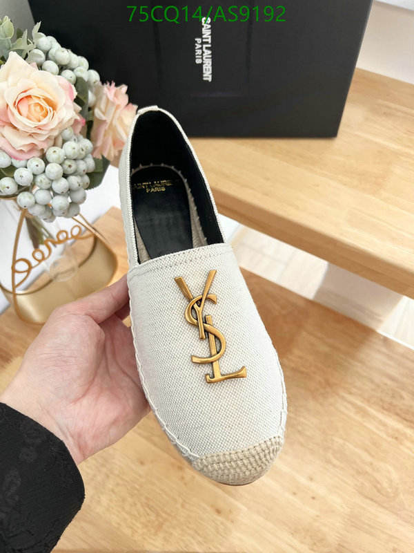 Women Shoes-YSL Code: AS9192 $: 75USD