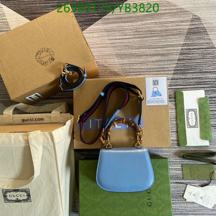 Gucci Bag-(Mirror)-Diana-Bamboo- Code: YB3820 $: 265USD-yupoo dhgate Gucci Bag-(Mirror)-Diana-Bamboo- Code: YB3820 $: 265USD