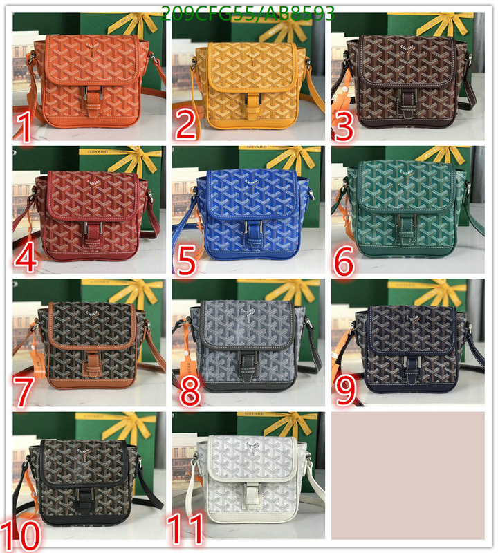 Goyard Bag-(Mirror)-Crossbody- Code: AB8593 $: 209USD