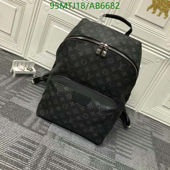 LV Bag-(4A)-Backpack- Code: AB6682 $: 95USD