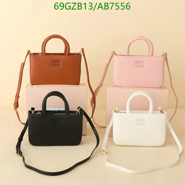 Miu Miu Bag-(4A)-Crossbody- Code: AB7556 $: 69USD