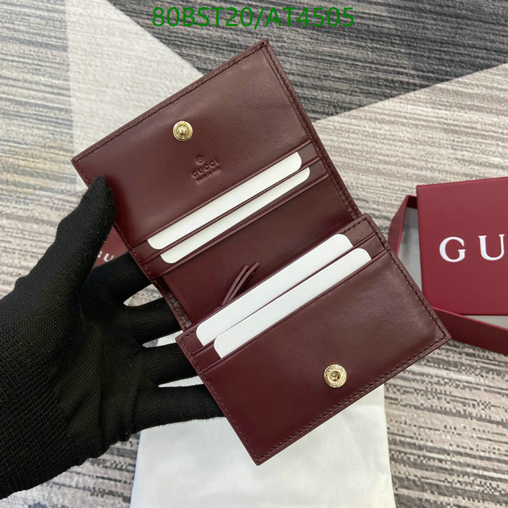 Gucci Bag-(Mirror)-Wallet- Code: AT4505 $: 80USD