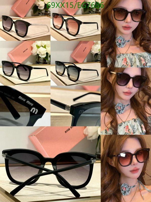 Glasses-MiuMiu Code: EG7686 $: 69USD