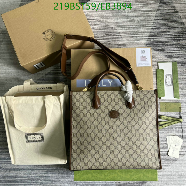 Gucci Bag-(Mirror)-Handbag- Code: EB3894 $: 219USD