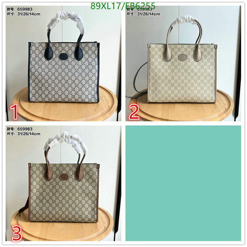 Gucci Bag-(4A)-Handbag- Code: EB6255 $: 89USD