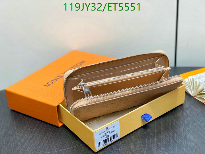 LV Bag-(Mirror)-Wallet- Code: ET5551 $: 119USD