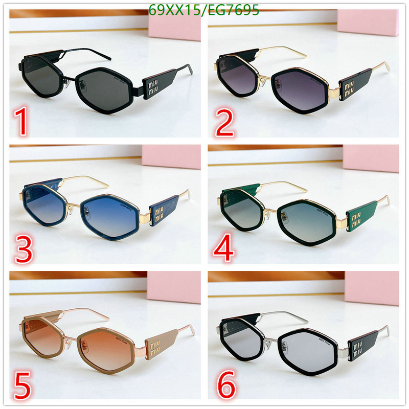 Glasses-MiuMiu Code: EG7695 $: 69USD