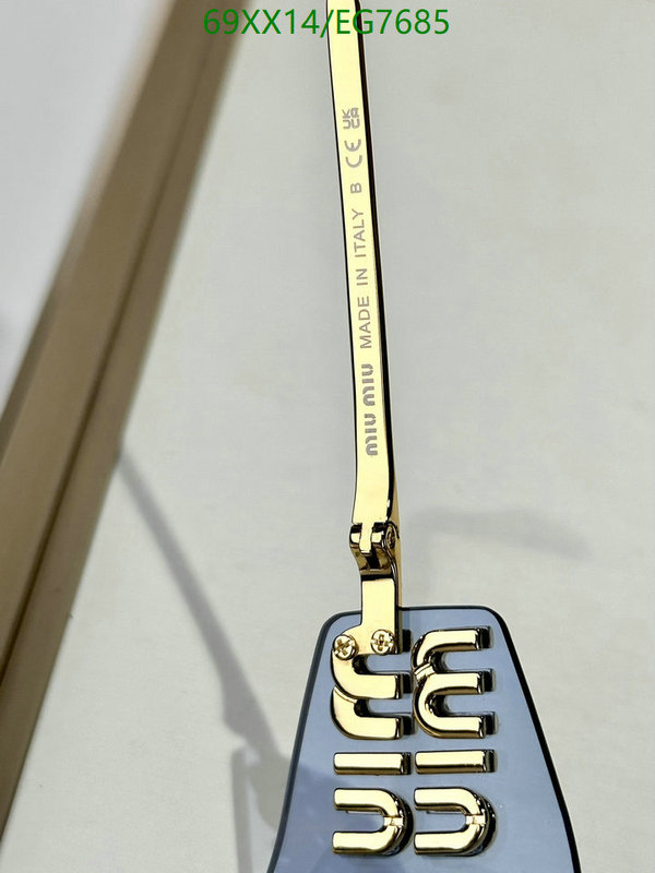 Glasses-MiuMiu Code: EG7685 $: 69USD