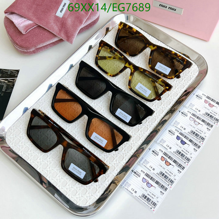 Glasses-MiuMiu Code: EG7689 $: 69USD
