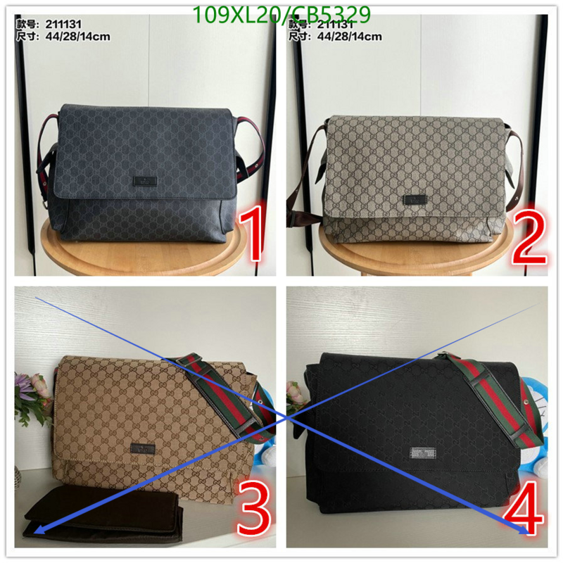 Gucci Bag-(4A)-Crossbody- Code: CB5329 $: 109USD