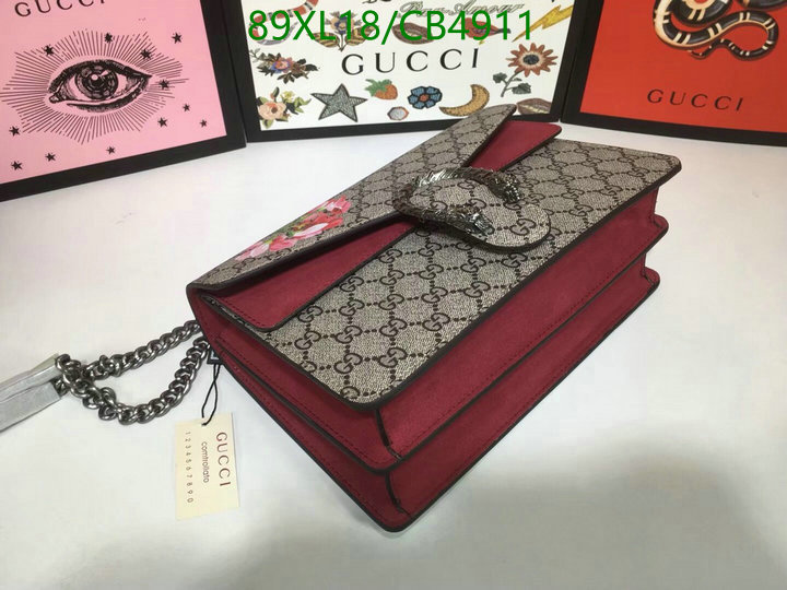 Gucci Bag-(4A)-Dionysus- Code: CB4911 $: 89USD