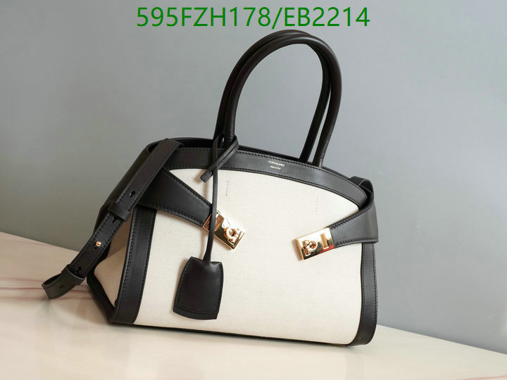 Ferragamo Bag-(Mirror)-Handbag- Code: EB2214 $: 595USD