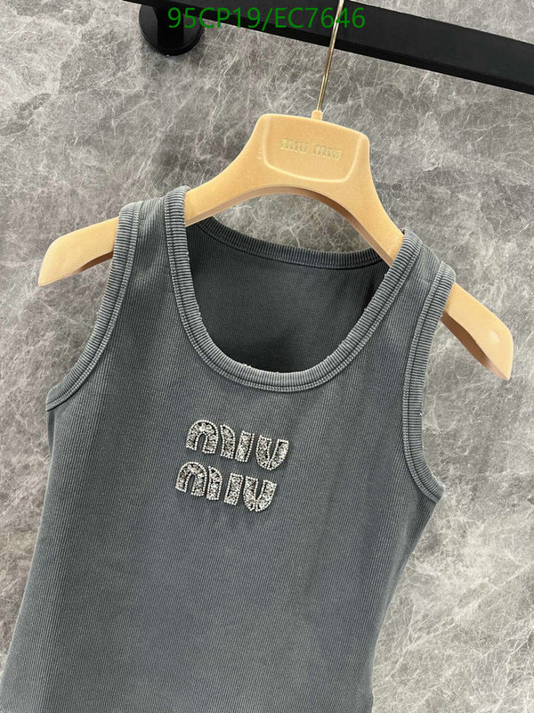 Clothing-MIUMIU Code: EC7646 $: 95USD
