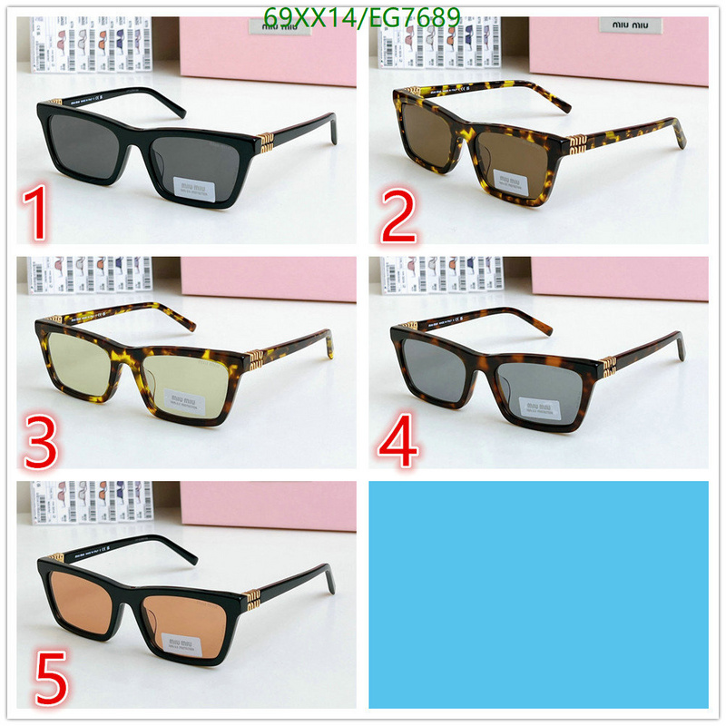 Glasses-MiuMiu Code: EG7689 $: 69USD