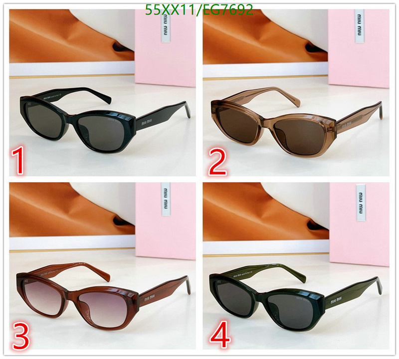 Glasses-MiuMiu Code: EG7692 $: 55USD