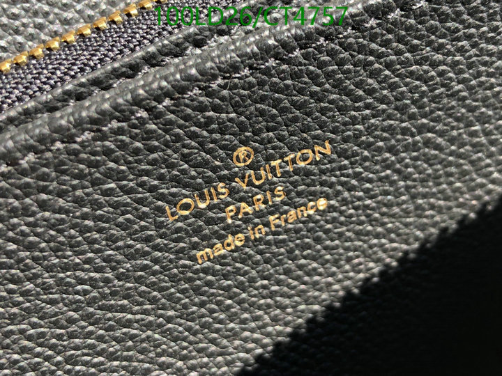 LV Bag-(Mirror)-Wallet- Code: CT4757 $: 100USD
