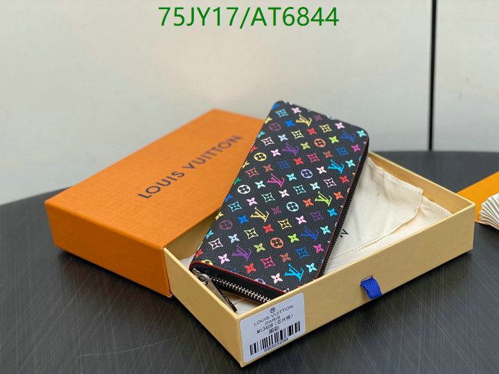 LV Bag-(Mirror)-Wallet- Code: AT6844 $: 75USD