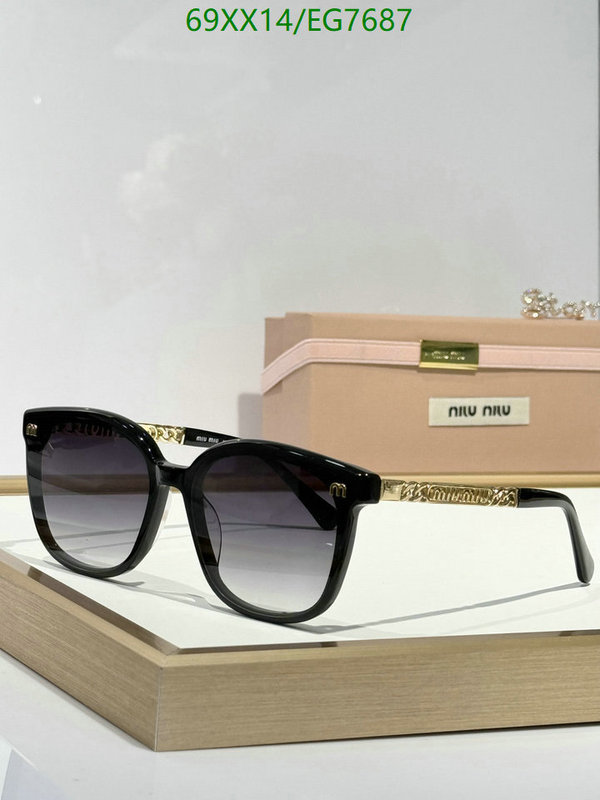 Glasses-MiuMiu Code: EG7687 $: 69USD