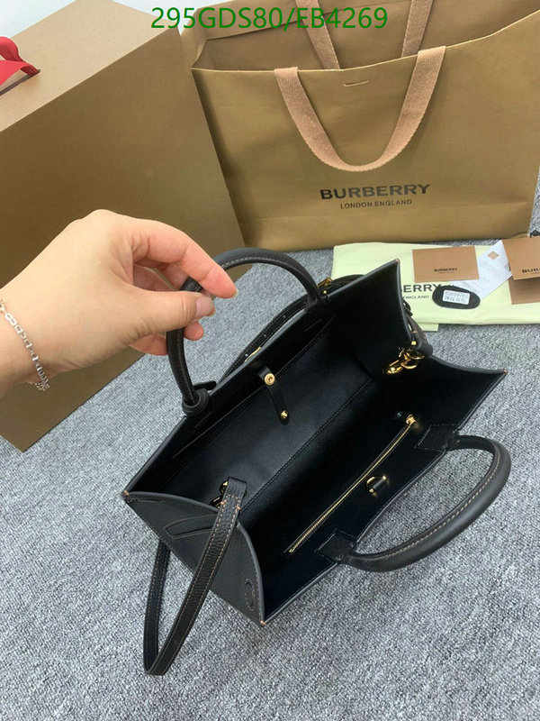 Burberry Bag-(Mirror)-Handbag- Code: EB4269 $: 295USD