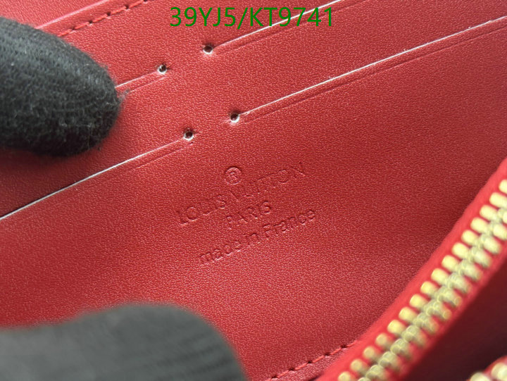 LV Bag-(4A)-Wallet- Code: KT9741 $: 39USD