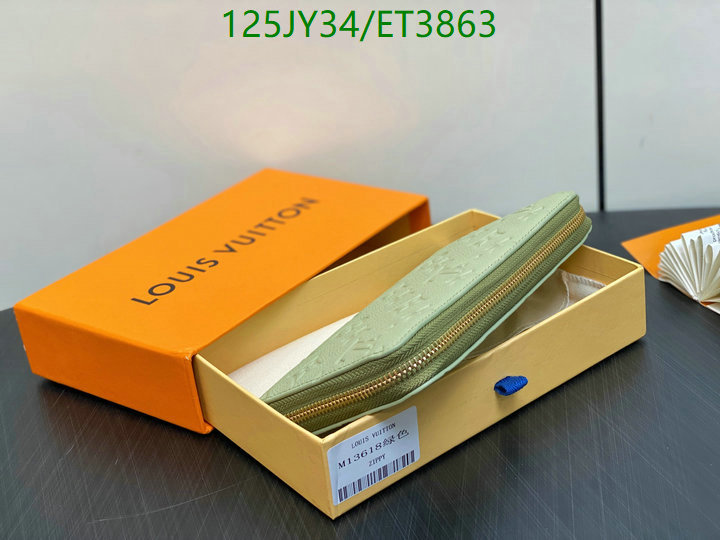 LV Bag-(Mirror)-Wallet- Code: ET3863 $: 125USD