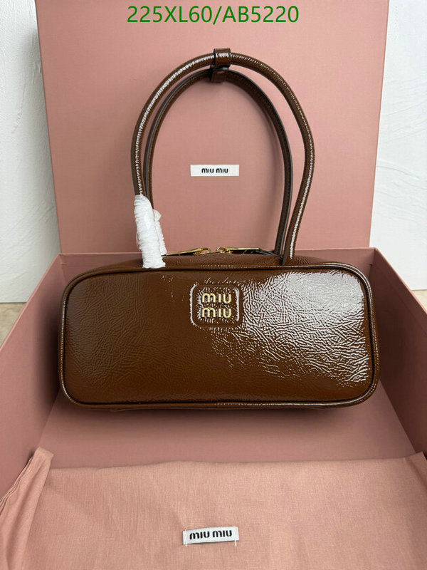 Miu Miu Bag-(Mirror)-Handbag- Code: AB5220 $: 225USD
