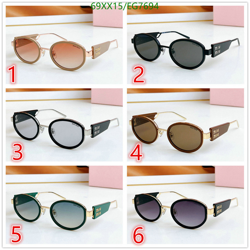 Glasses-MiuMiu Code: EG7694 $: 69USD