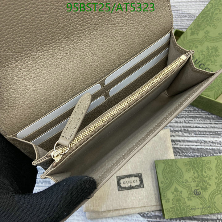Gucci Bag-(Mirror)-Wallet- Code: AT5323 $: 95USD
