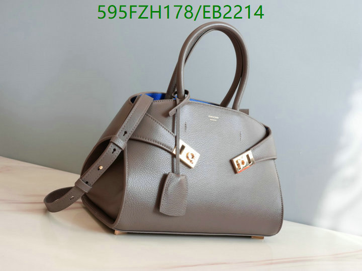 Ferragamo Bag-(Mirror)-Handbag- Code: EB2214 $: 595USD