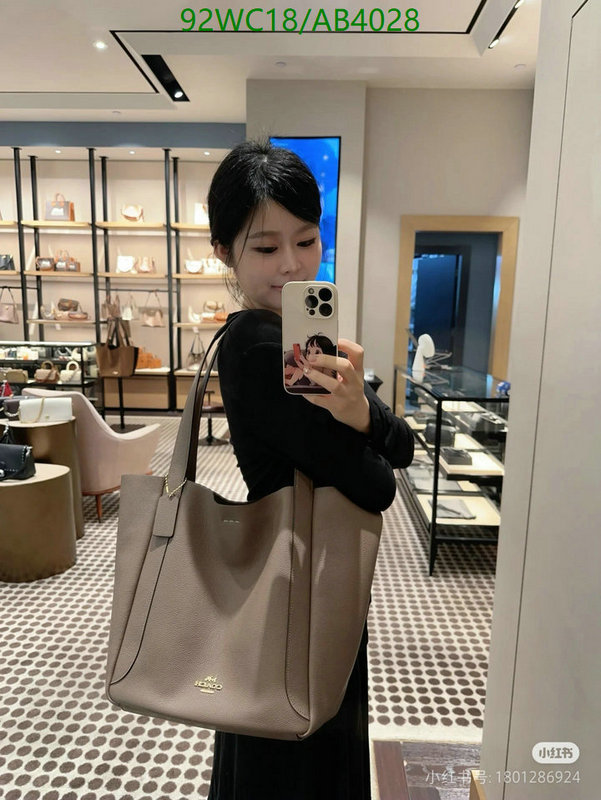 Coach Bag-(4A)-Handbag- Code: AB4028 $: 92USD