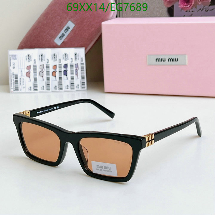 Glasses-MiuMiu Code: EG7689 $: 69USD