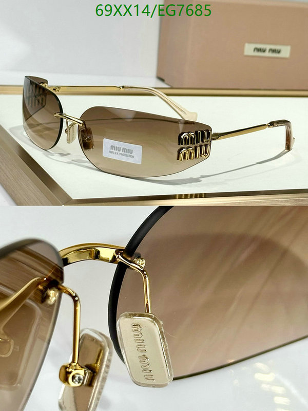 Glasses-MiuMiu Code: EG7685 $: 69USD