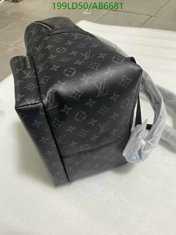 LV Bag-(Mirror)-Backpack- Code: AB6681 $: 199USD
