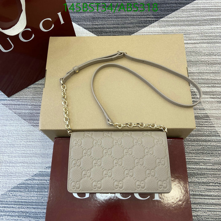 Gucci Bag-(Mirror)-Crossbody- Code: AB5318 $: 145USD