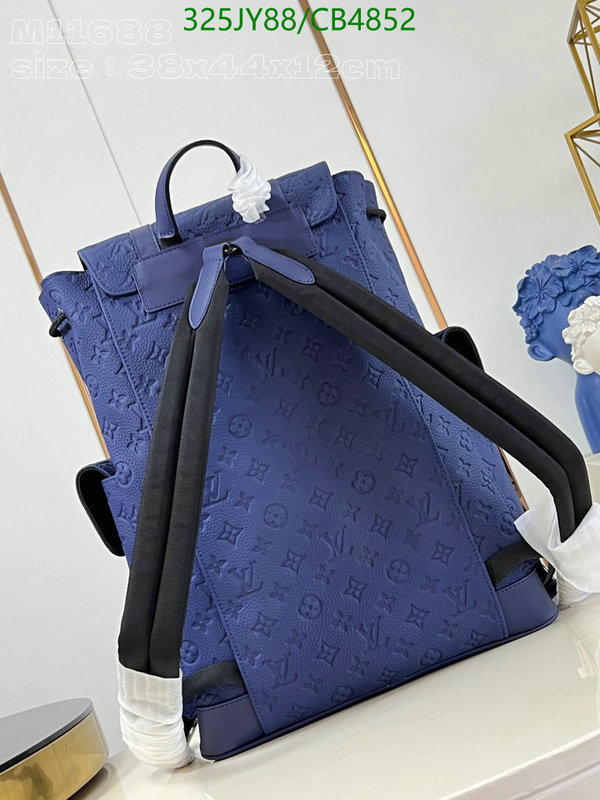 LV Bag-(Mirror)-Backpack- Code: CB4852 $: 325USD