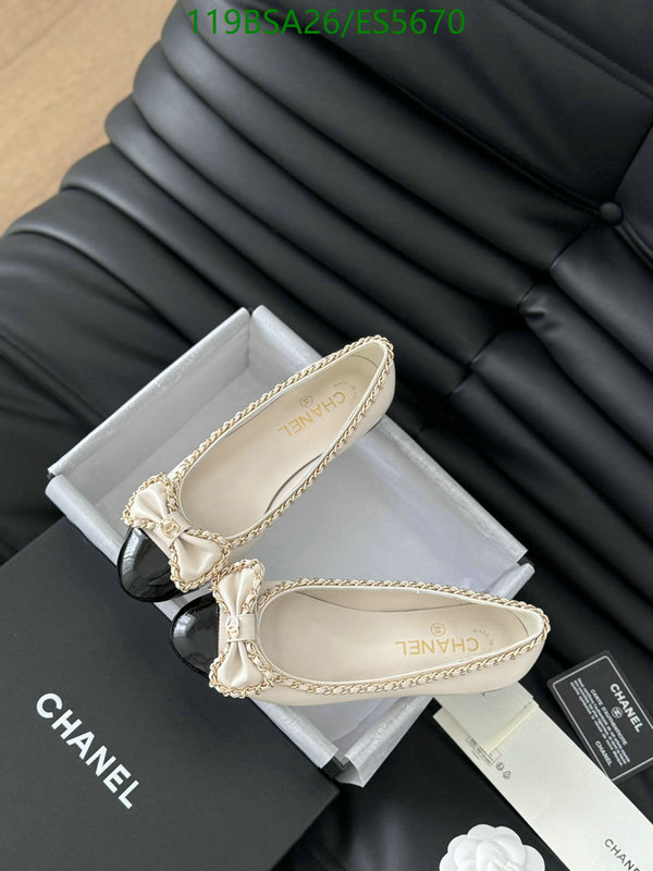 Women Shoes-Chanel Code: ES5670 $: 119USD