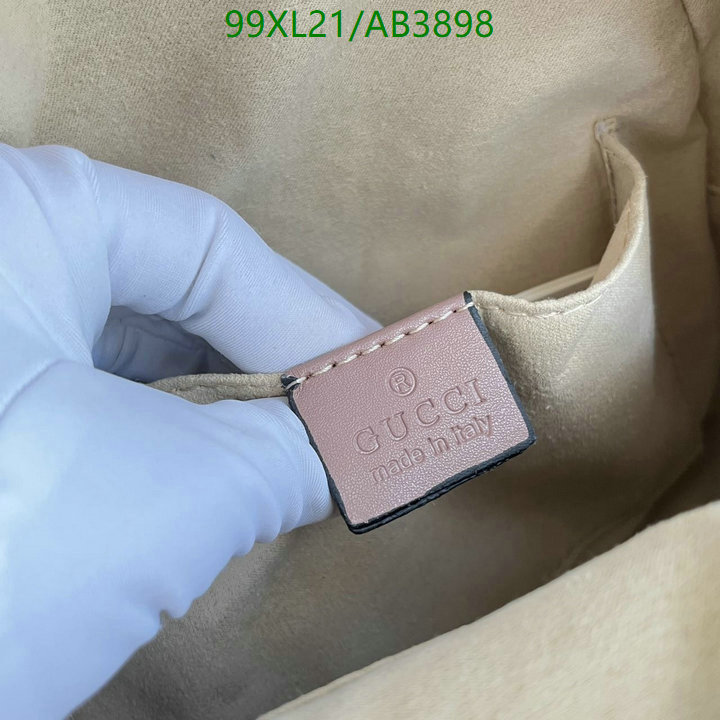 Gucci Bag-(4A)-Backpack- Code: AB3898 $: 99USD