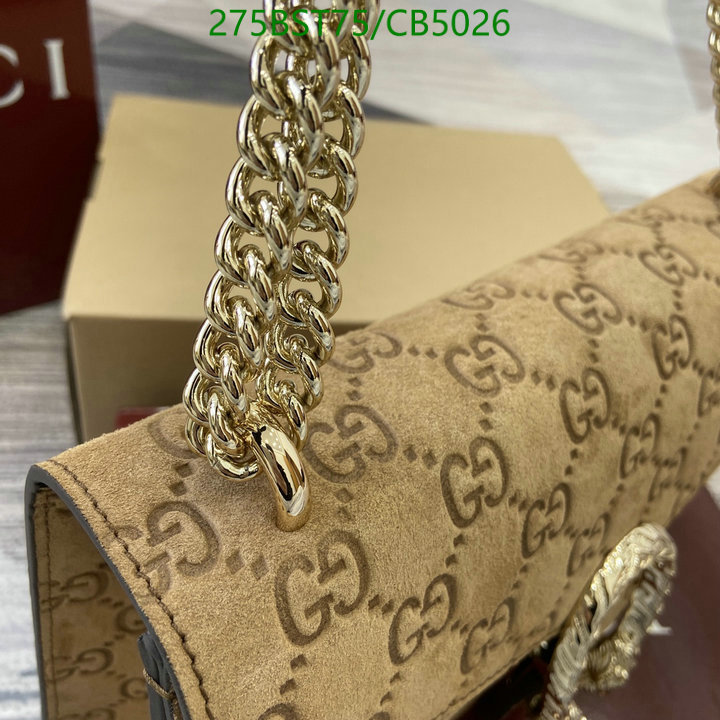 Gucci Bag-(Mirror)-Dionysus- Code: CB5026 $: 275USD