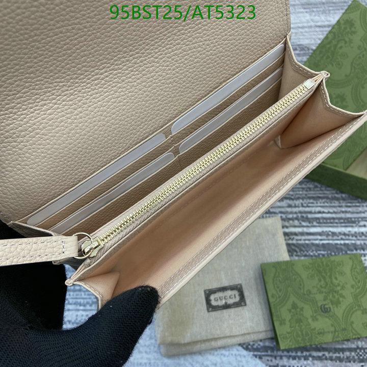 Gucci Bag-(Mirror)-Wallet- Code: AT5323 $: 95USD