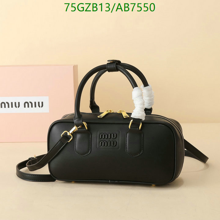 Miu Miu Bag-(4A)-Crossbody- Code: AB7550 $: 75USD