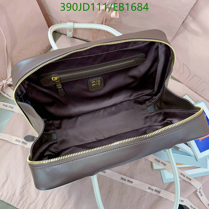 Miu Miu Bag-(Mirror)-Handbag- Code: EB1684 $: 390USD