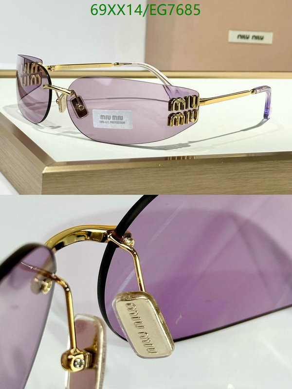 Glasses-MiuMiu Code: EG7685 $: 69USD
