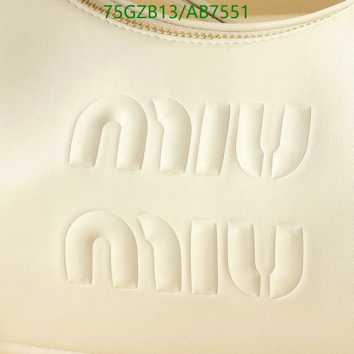 Miu Miu Bag-(4A)-Handbag- Code: AB7551 $: 75USD