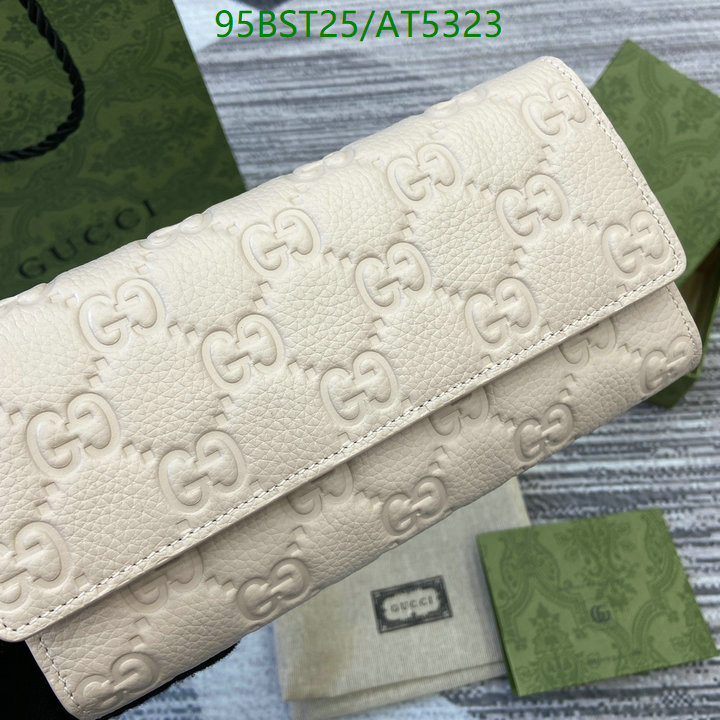 Gucci Bag-(Mirror)-Wallet- Code: AT5323 $: 95USD