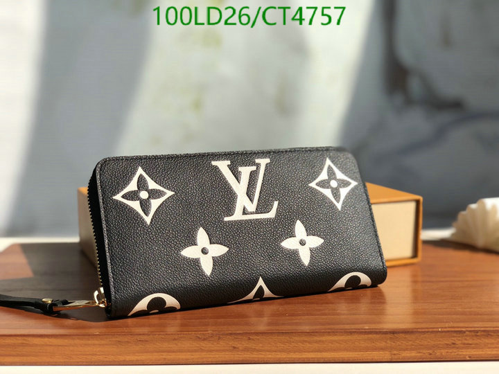 LV Bag-(Mirror)-Wallet- Code: CT4757 $: 100USD