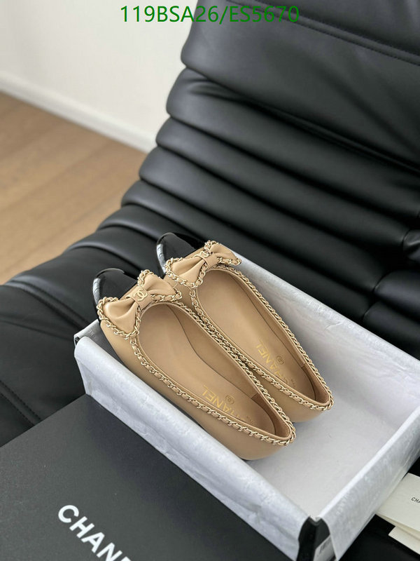 Women Shoes-Chanel Code: ES5670 $: 119USD