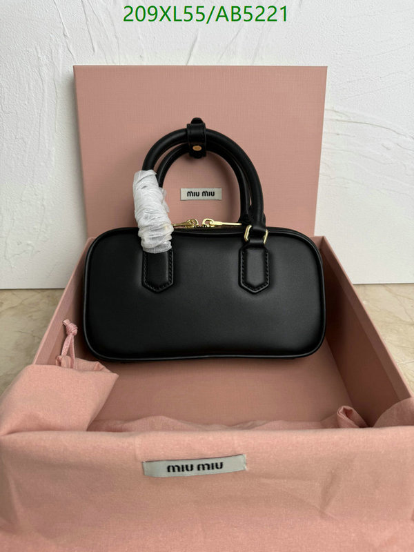 Miu Miu Bag-(Mirror)-Crossbody- Code: AB5221 $: 209USD