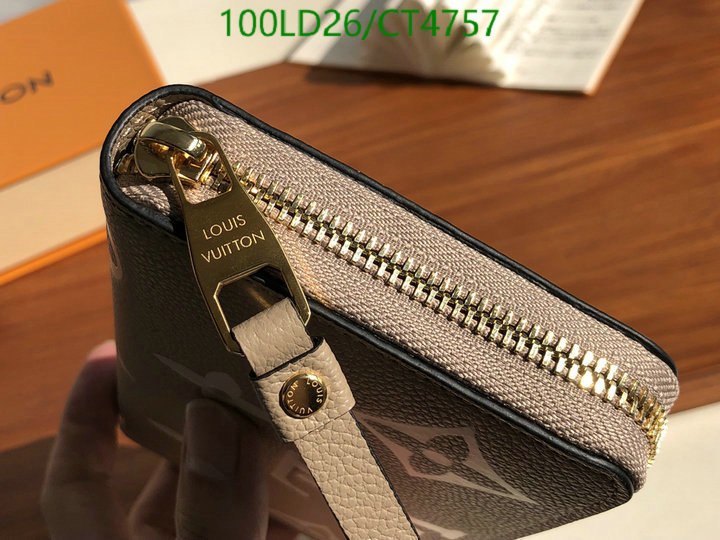 LV Bag-(Mirror)-Wallet- Code: CT4757 $: 100USD